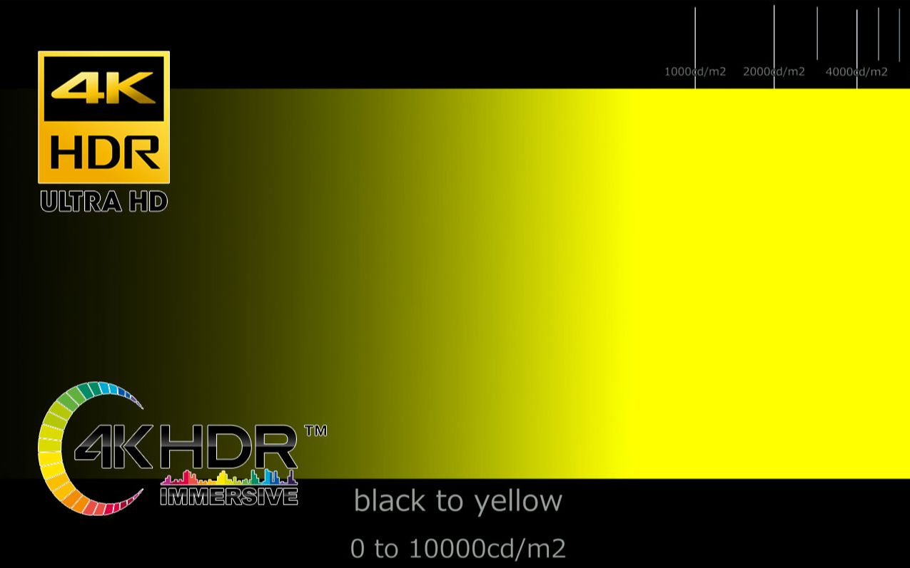 [图]【4K HDR】0到10000nits HDR显示器色彩校准视频