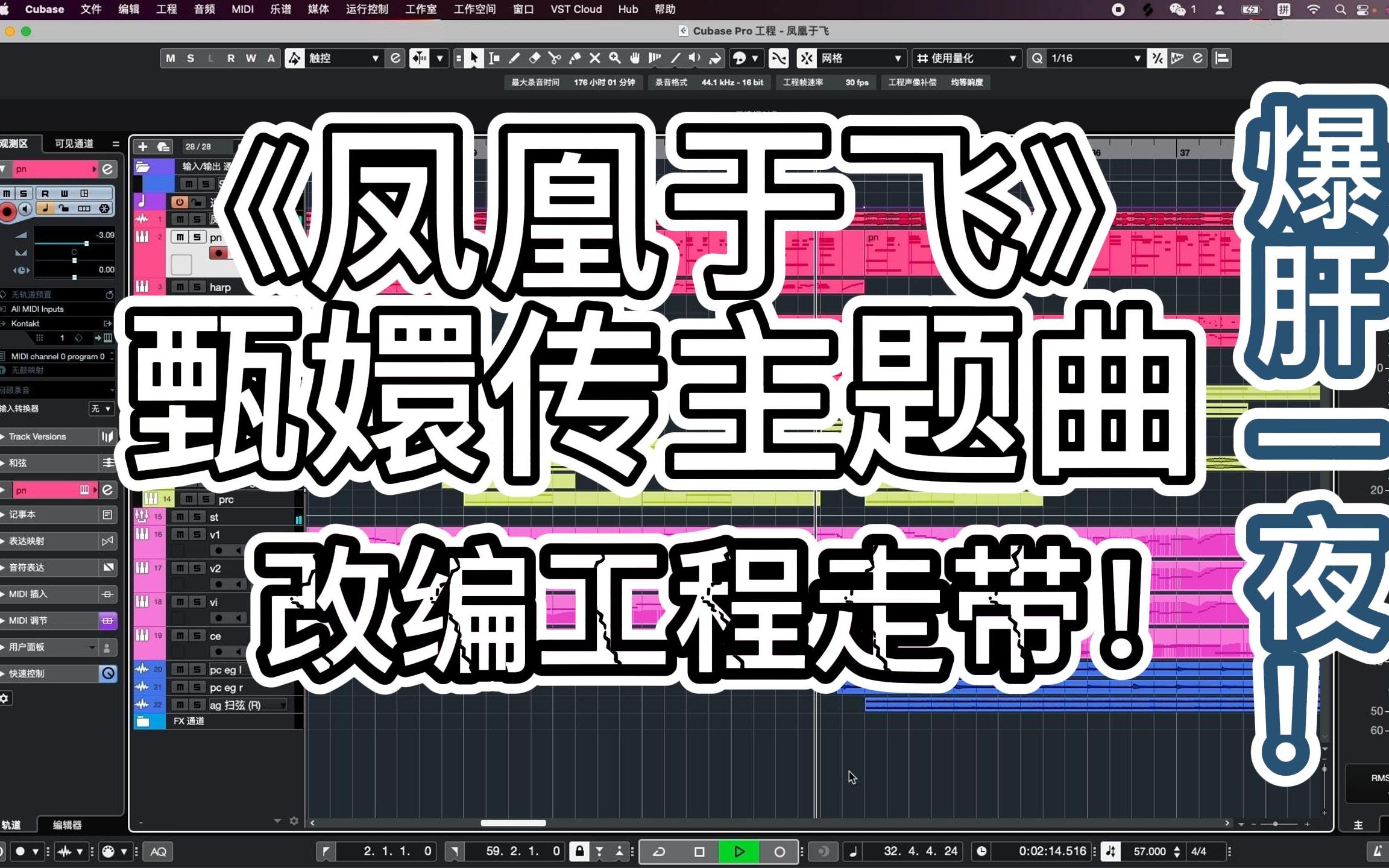 爆肝一夜!改编甄嬛传主题曲《凤凰于飞》哔哩哔哩bilibili