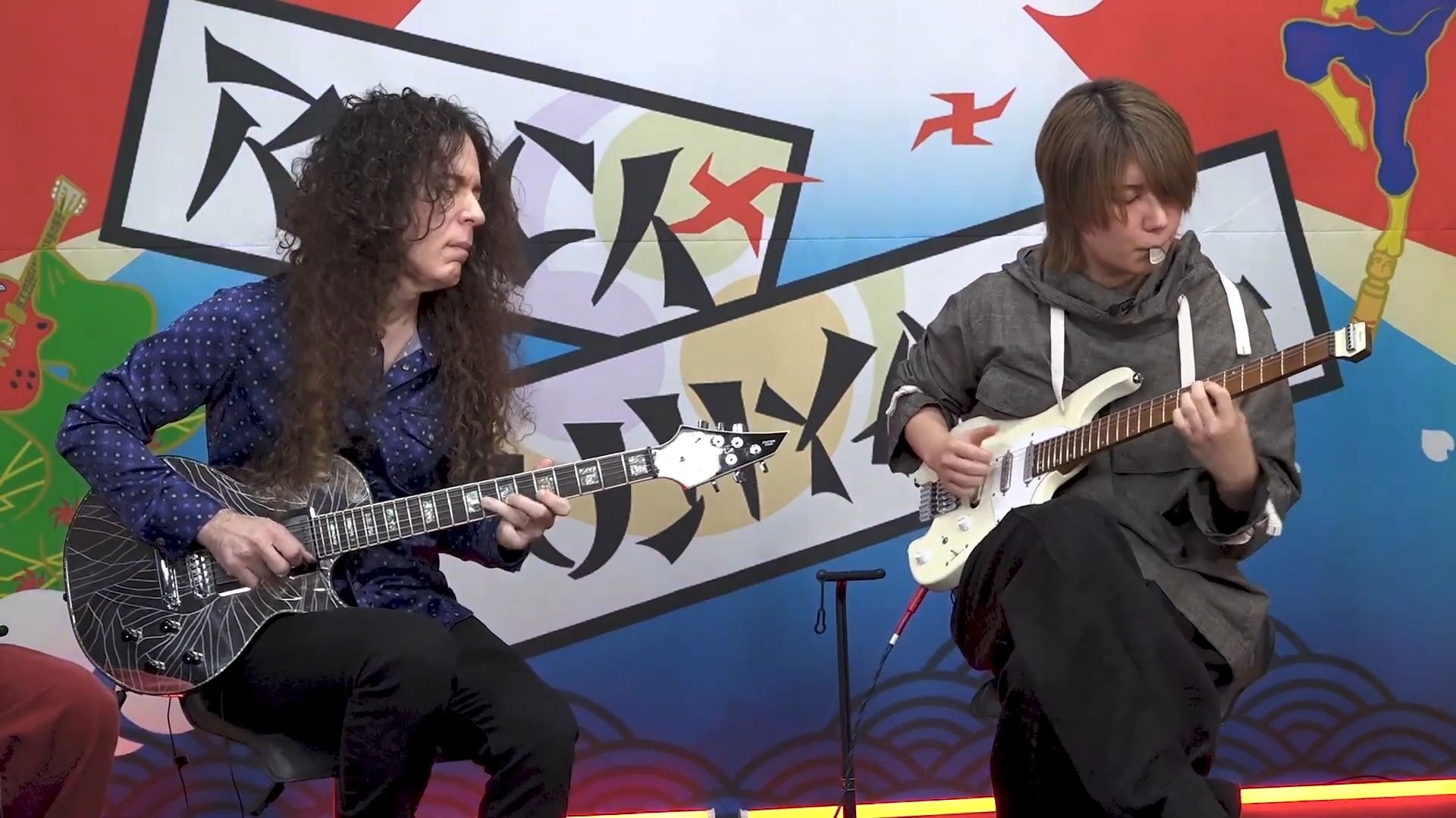 「电吉他」marty friedman x ichika nito 在节目里精彩合奏
