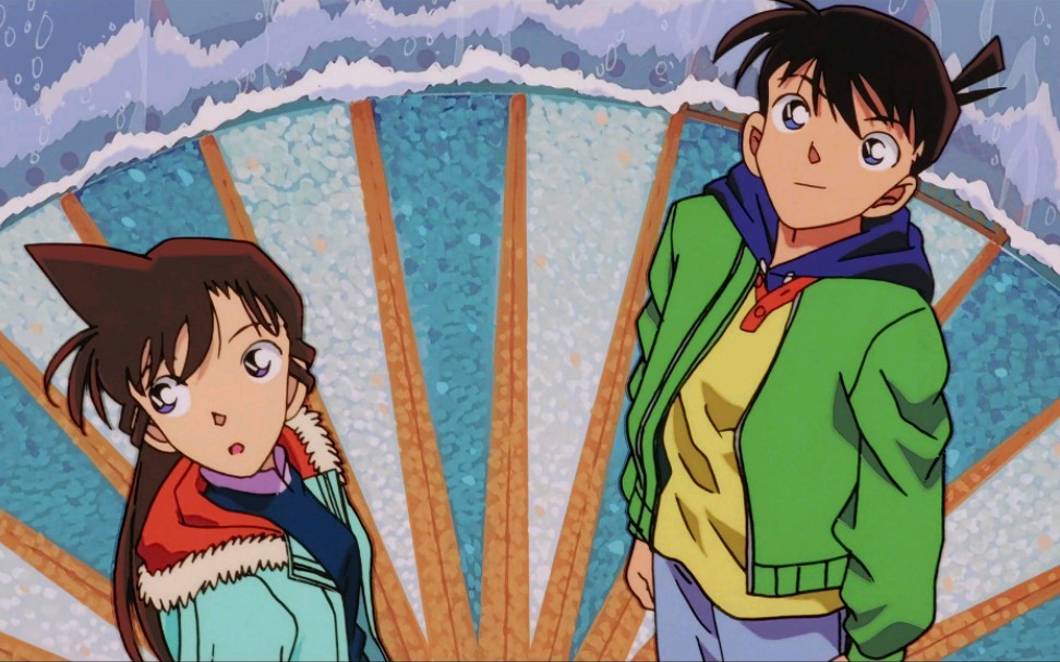 新兰名场面片段剪辑,名侦探柯南剧场版m4,喷泉约会-银色子弹字幕组