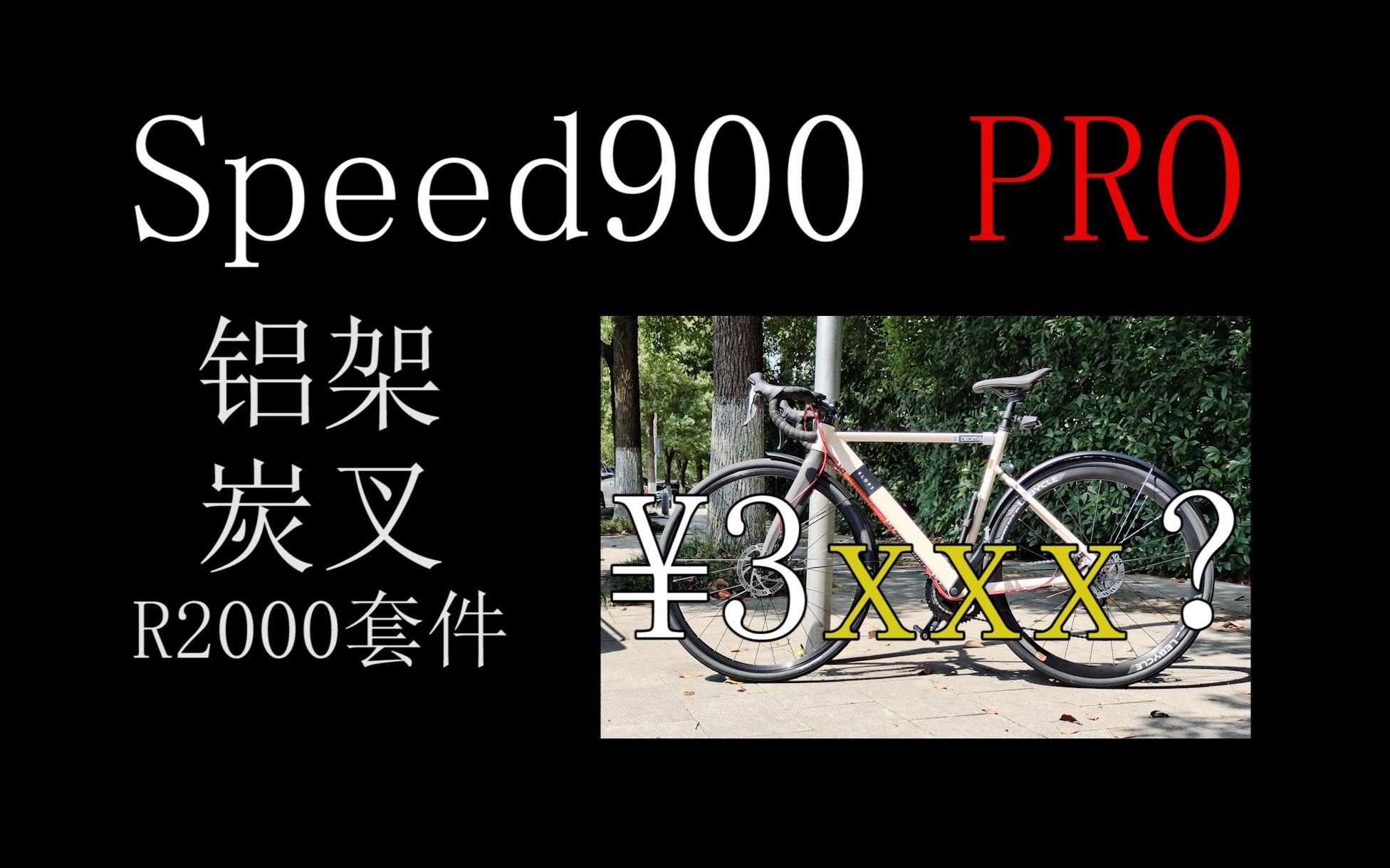 迪卡侬新款 Speed900 Pro?铝架碳叉日系手变 价格3xxx哔哩哔哩bilibili