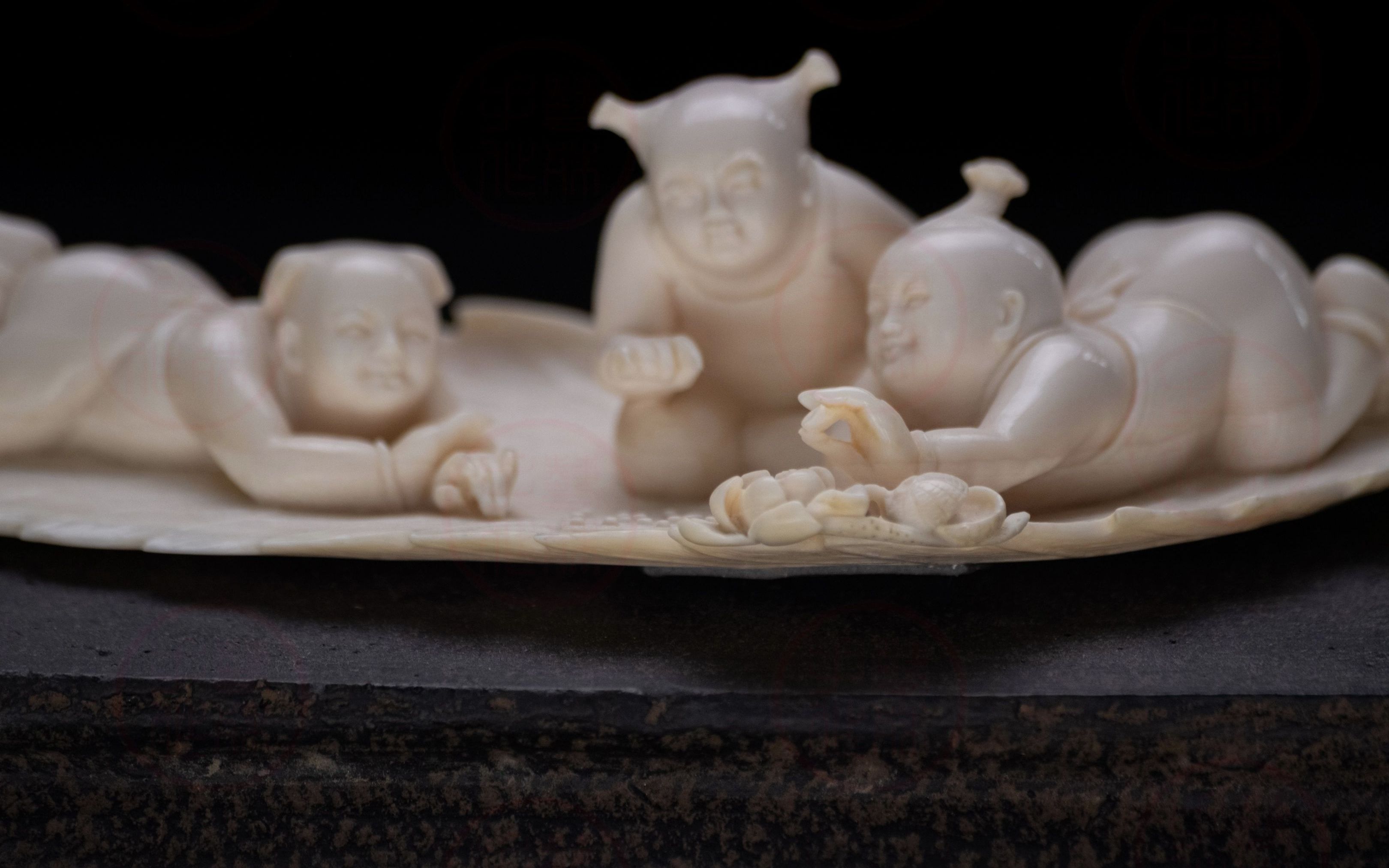 一叶成名--南京仿古牙雕传承人倪小庆作品