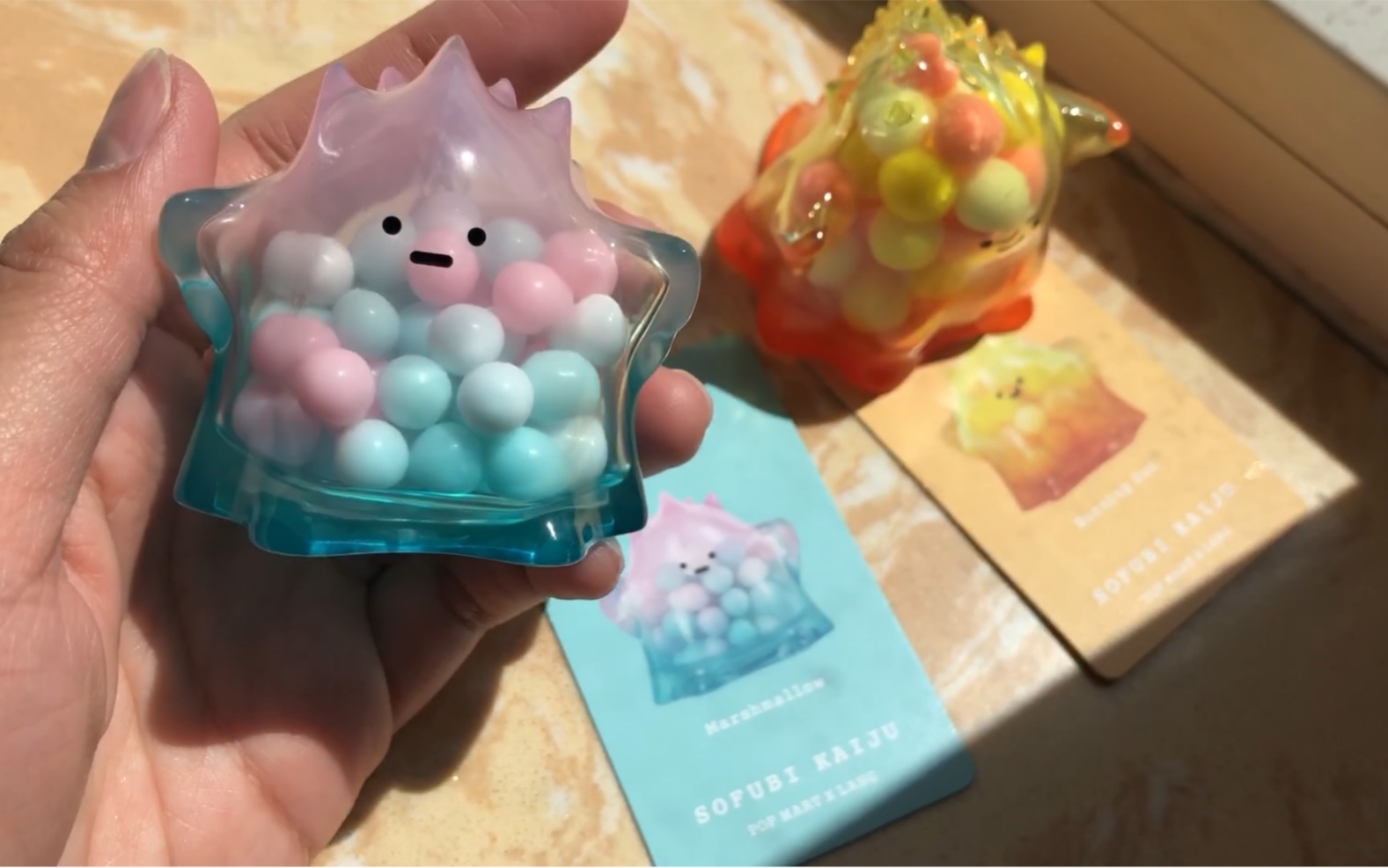 泡泡玛特yuki 拆盒 我最爱的棉花糖和烈日!