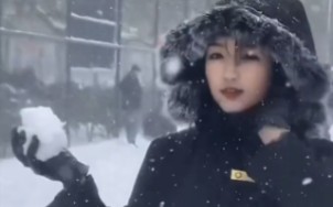 [图]“我玩雪，你玩命”