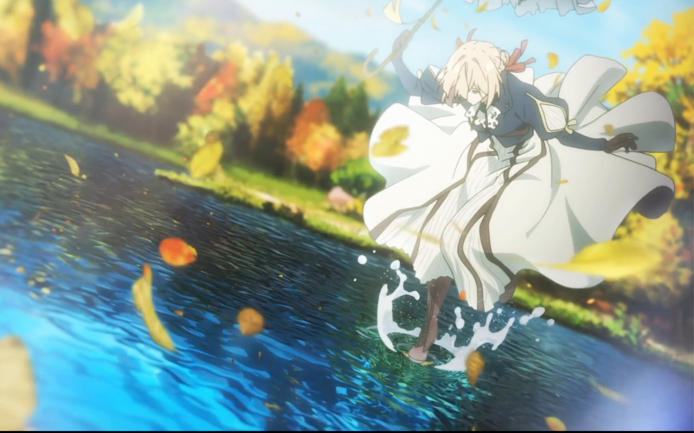 我在川西拍到了现实中薇尔莉特水上飘的名场面?