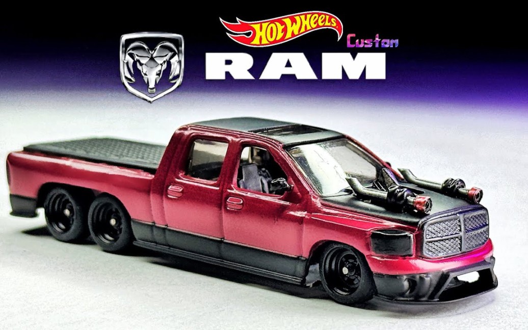 【改装-ashkan】风火轮道奇公羊6轮改装