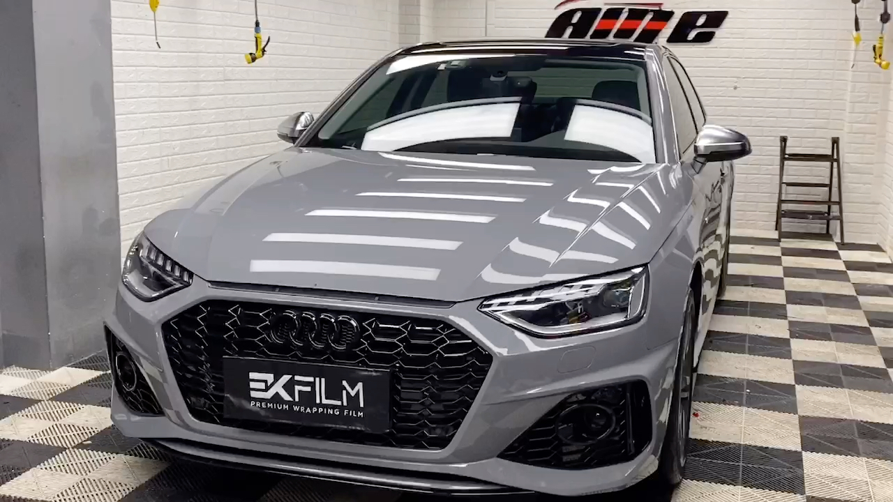 ekfilm-ek-1238#奥迪a4l—pet纳多灰#glossy nardo light grey