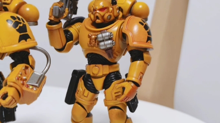 战锤40k.帝国之拳战团潜伏者小队涂装展示.