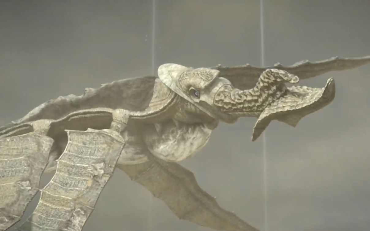 旺达与巨像:沙漠巨兽,飘浮空中,学名浮浪者法兰克斯