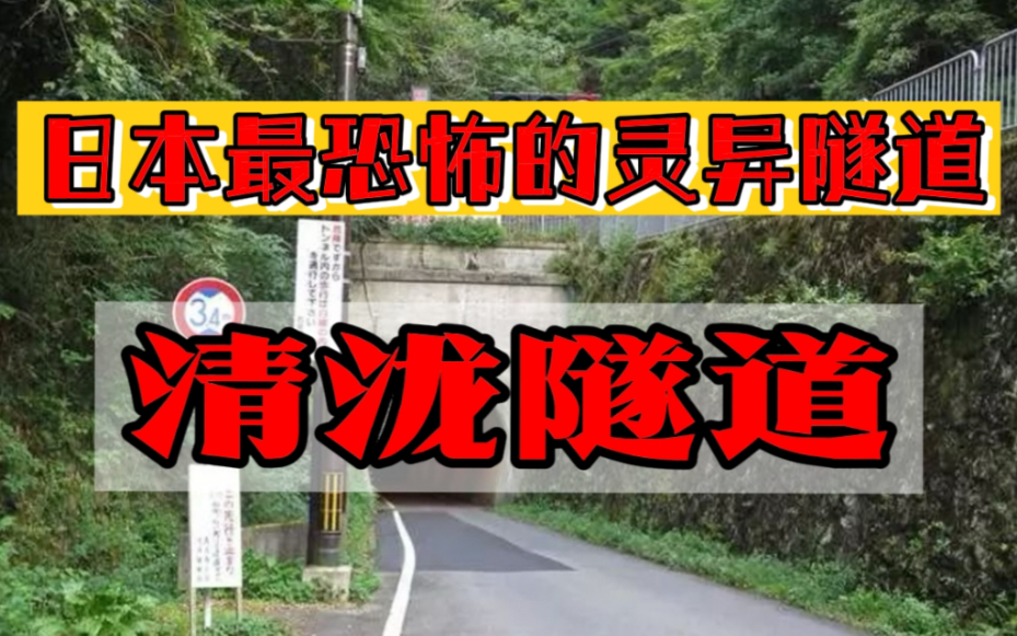 [图]「耳际车厢」日本最恐怖的灵异隧道————清泷隧道