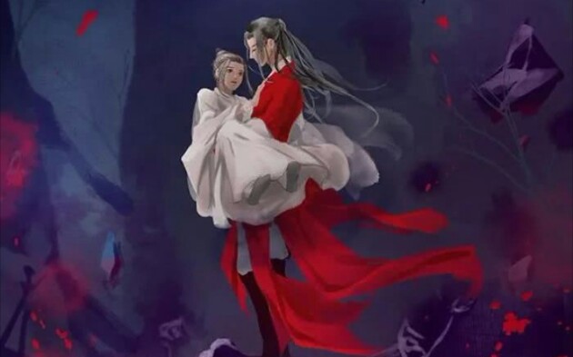 [图]【天官赐福】百无禁忌，花怜同人曲--千灯愿