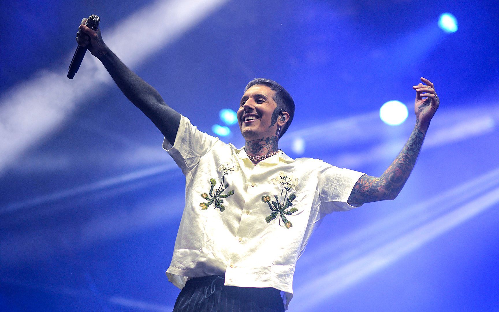 音乐节现场bringmethehorizonmantrareadingfestival2018