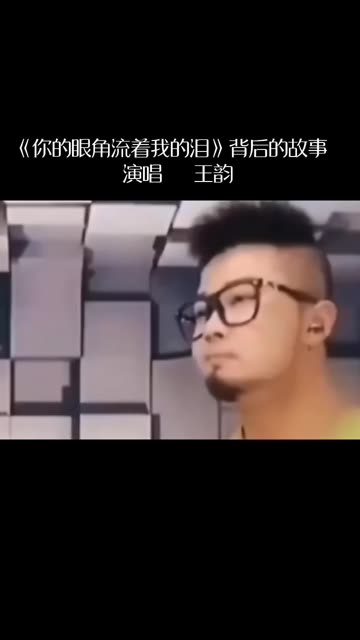 王韵演唱的《你的眼角流着我的泪》是真正感动人的一首伤感情歌.哔哩哔哩bilibili