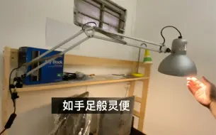 换灯泡如衣服，长臂灯如手足（可调灵便易控）——宜家长臂灯工作灯 特提亚