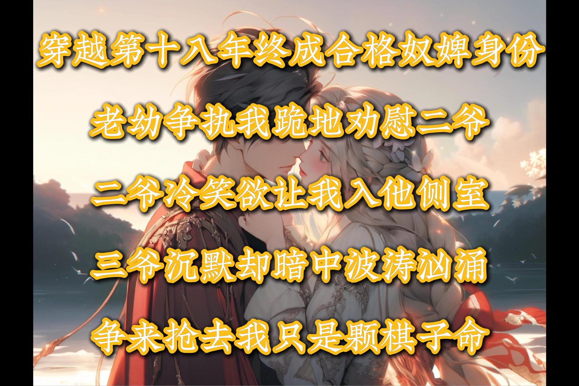 穿越第十八年终成合格奴婢身份老幼争执我跪地劝慰二爷二爷冷笑欲让我入他侧室三爷沉默却暗中波涛汹涌争来抢去我只是颗棋子命哔哩哔哩bilibili