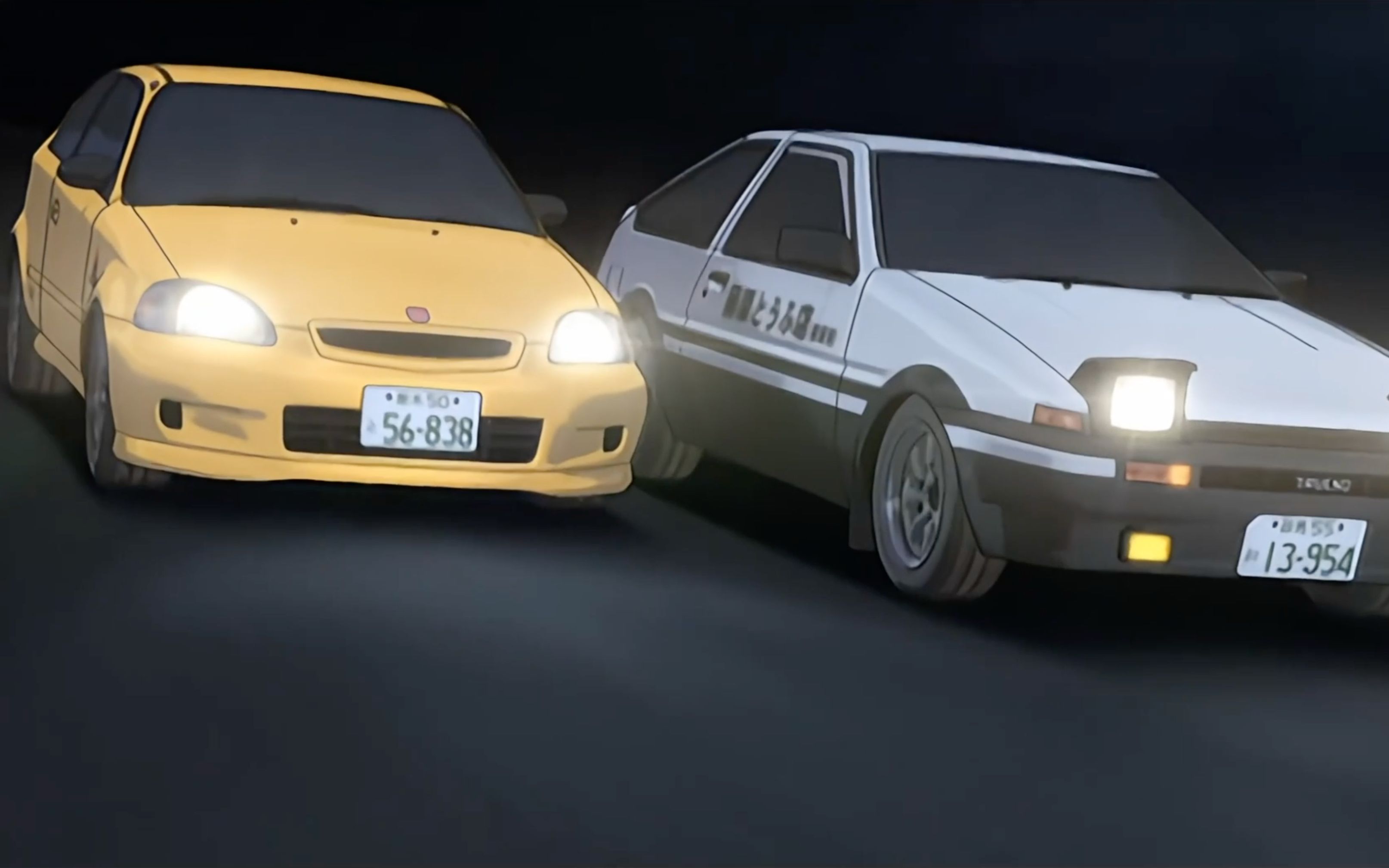 [图]Initial D-Atrium--Night In Tokyo--[AE86] vs CIVIC TYPE R [EK9]