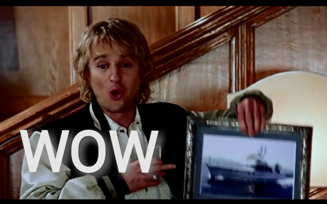 【搬运】欧文ⷥ聥𐔩€Šwow集锦(Owen Wilson Says WOW)哔哩哔哩bilibili