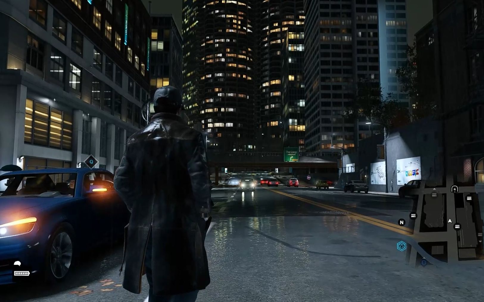 【看门狗】无聊看看芝加哥雨景