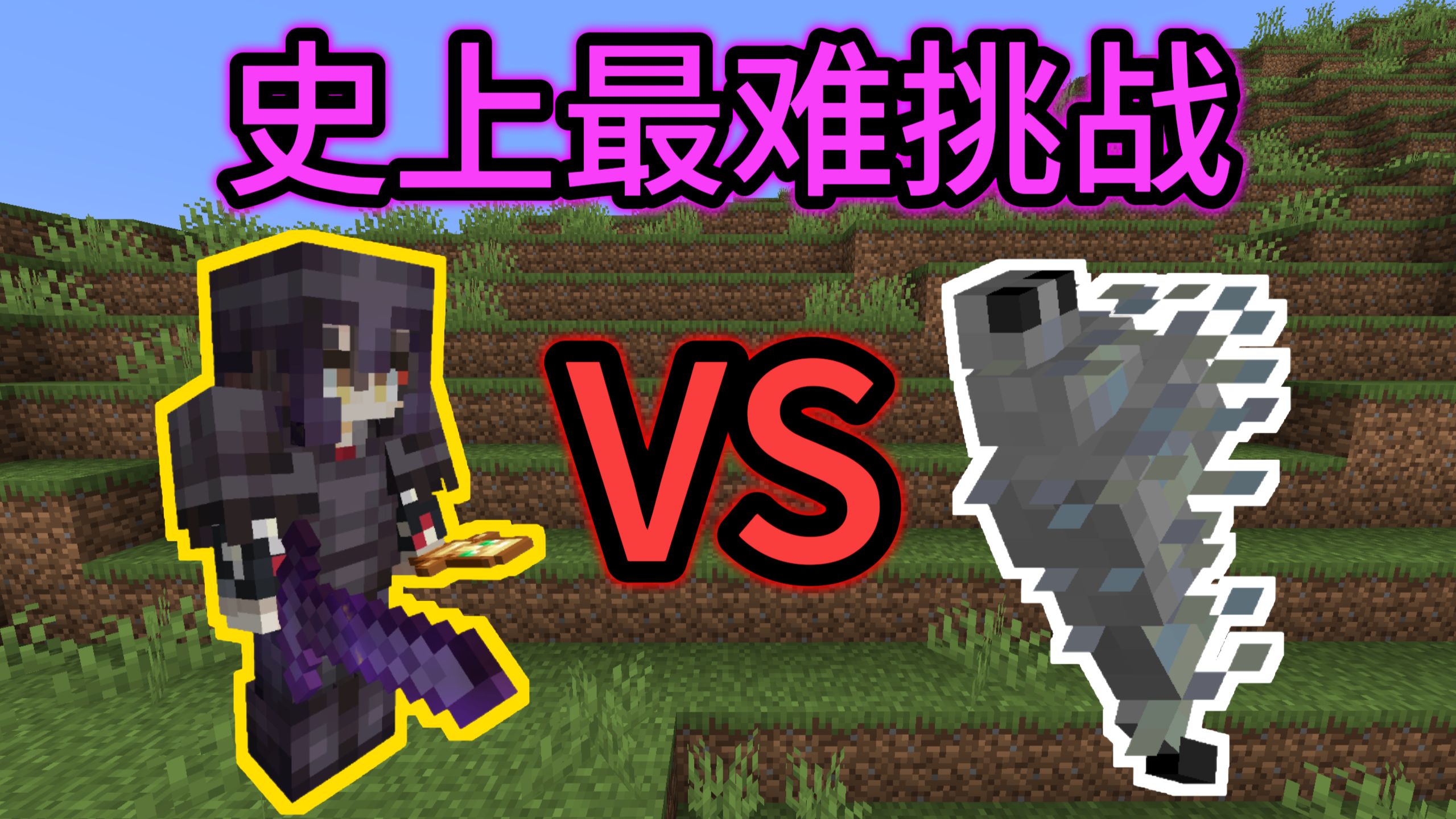 【全套下界合金装备】VS【一只蠹虫】