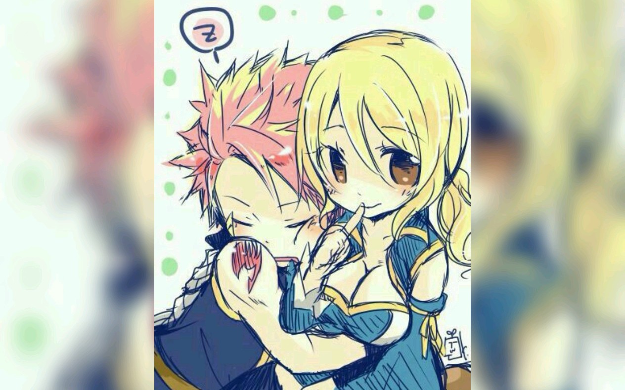 【妖精的尾巴】纳兹和露西高糖,我也就只能看看图片了