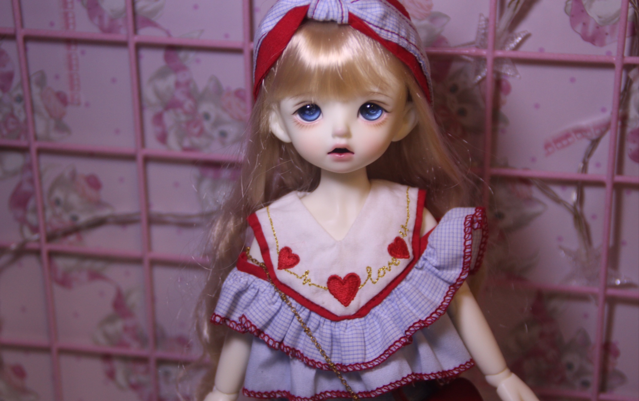 【bjd】来自小姐妹的娃衣开箱以及怦然心动小豆蔻试穿
