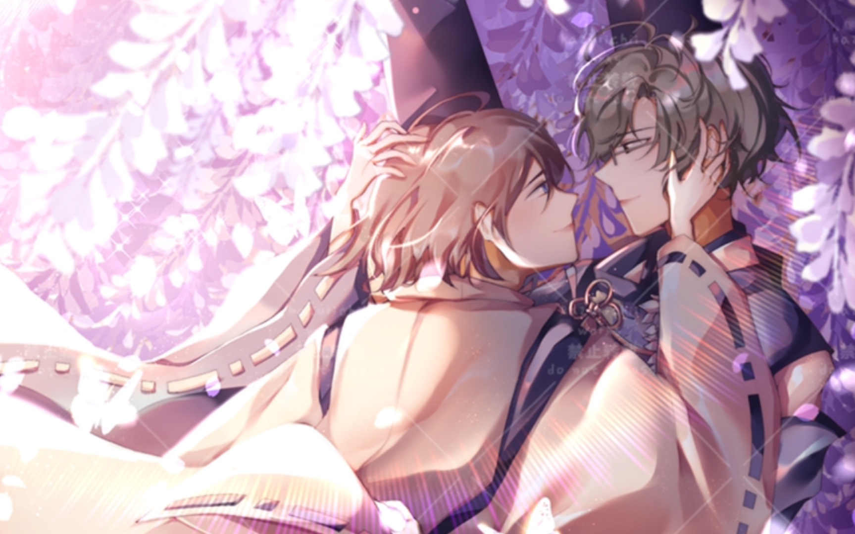 procreate冢不二紫藤花