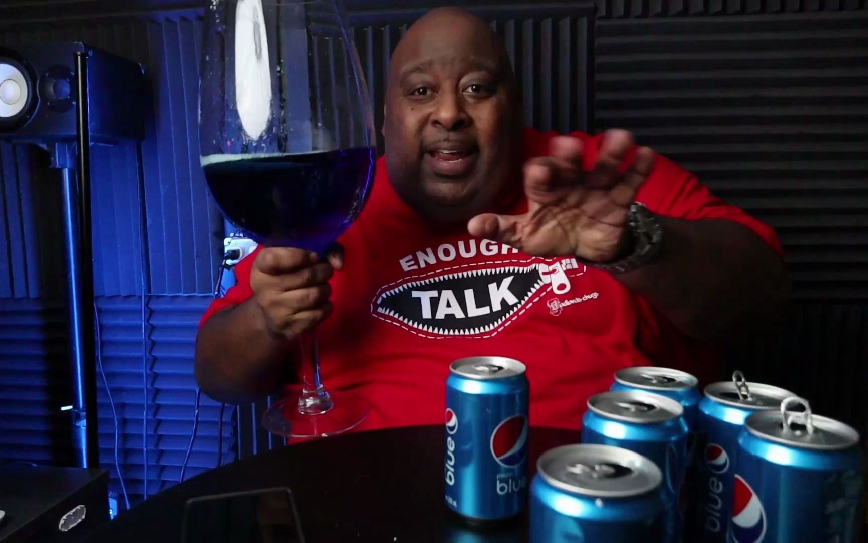 【碳酸教父】教父的六罐蓝色百事可乐