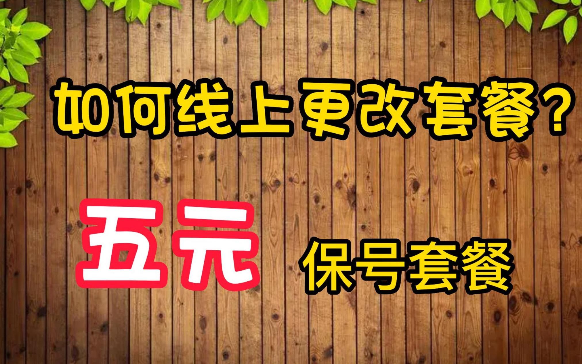 {三大运营商保号套餐教程}线上办理,副卡搭配电信超大流量卡,校园卡,比木棉卡还优惠!哔哩哔哩bilibili