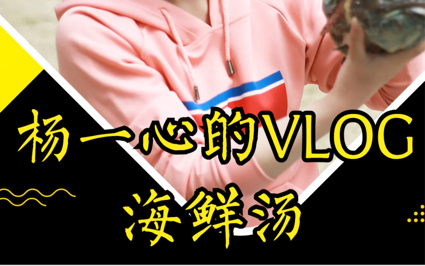 朝鲜杨一心的vlog-我也会做海鲜汤