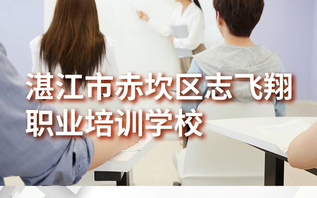 湛江市赤坎区志飞翔职业培训学校招聘信息~哔哩哔哩bilibili