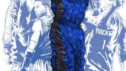 t-mac魔术时期麦迪白马长枪