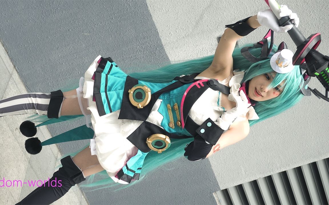 2023萤火虫漫展29th 初音未来 魔法未来 cosplay哔哩哔哩bilibili