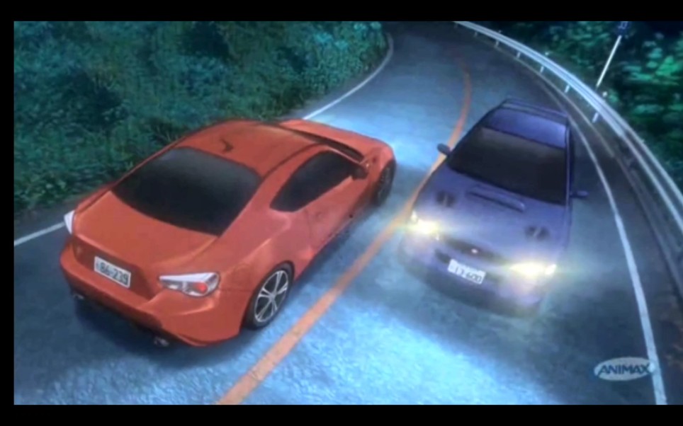 头文字d –拓海最后与gt86的相遇,是种精神上的传承