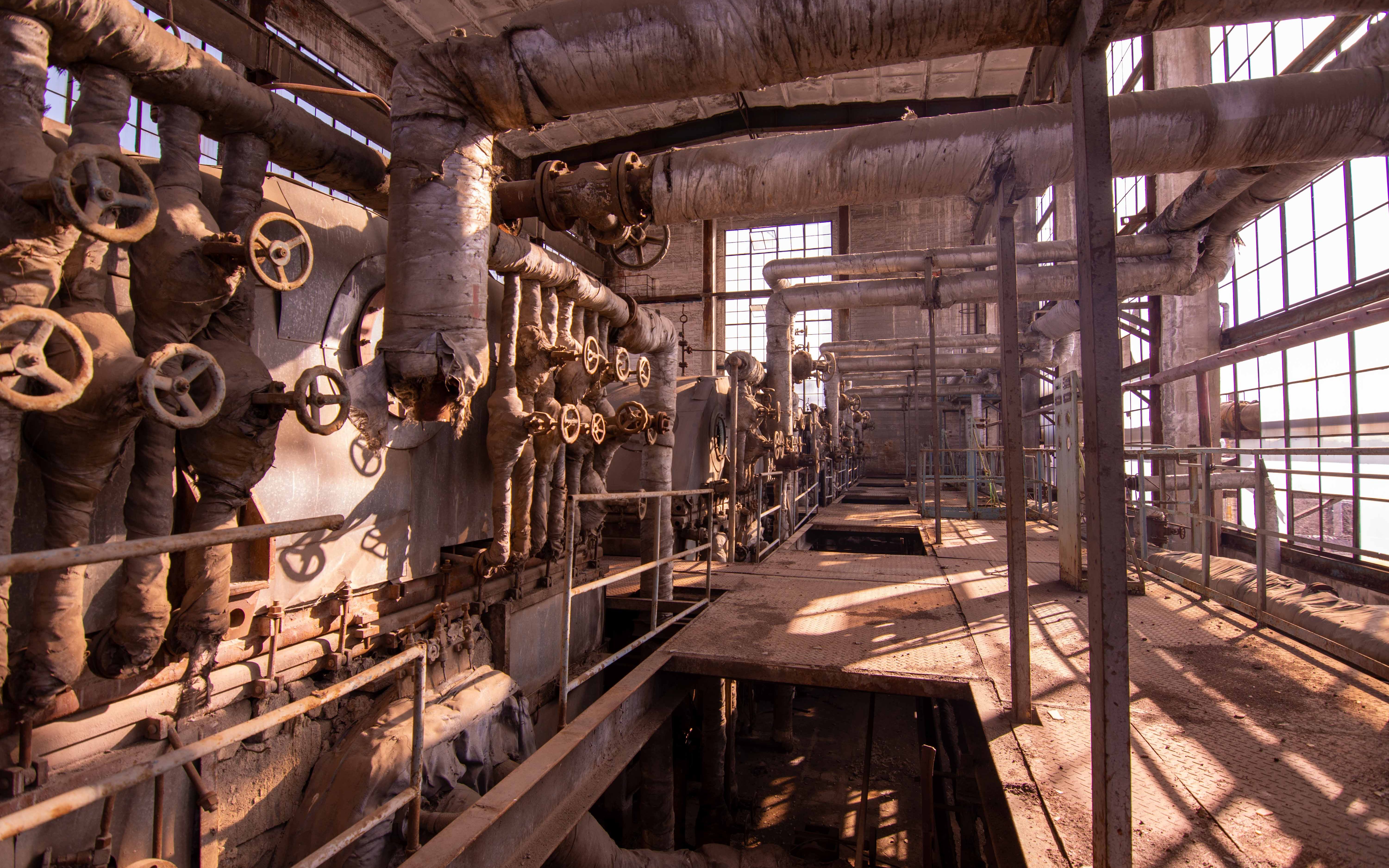 抚顺市石油一厂探险(废弃石油化工厂)下