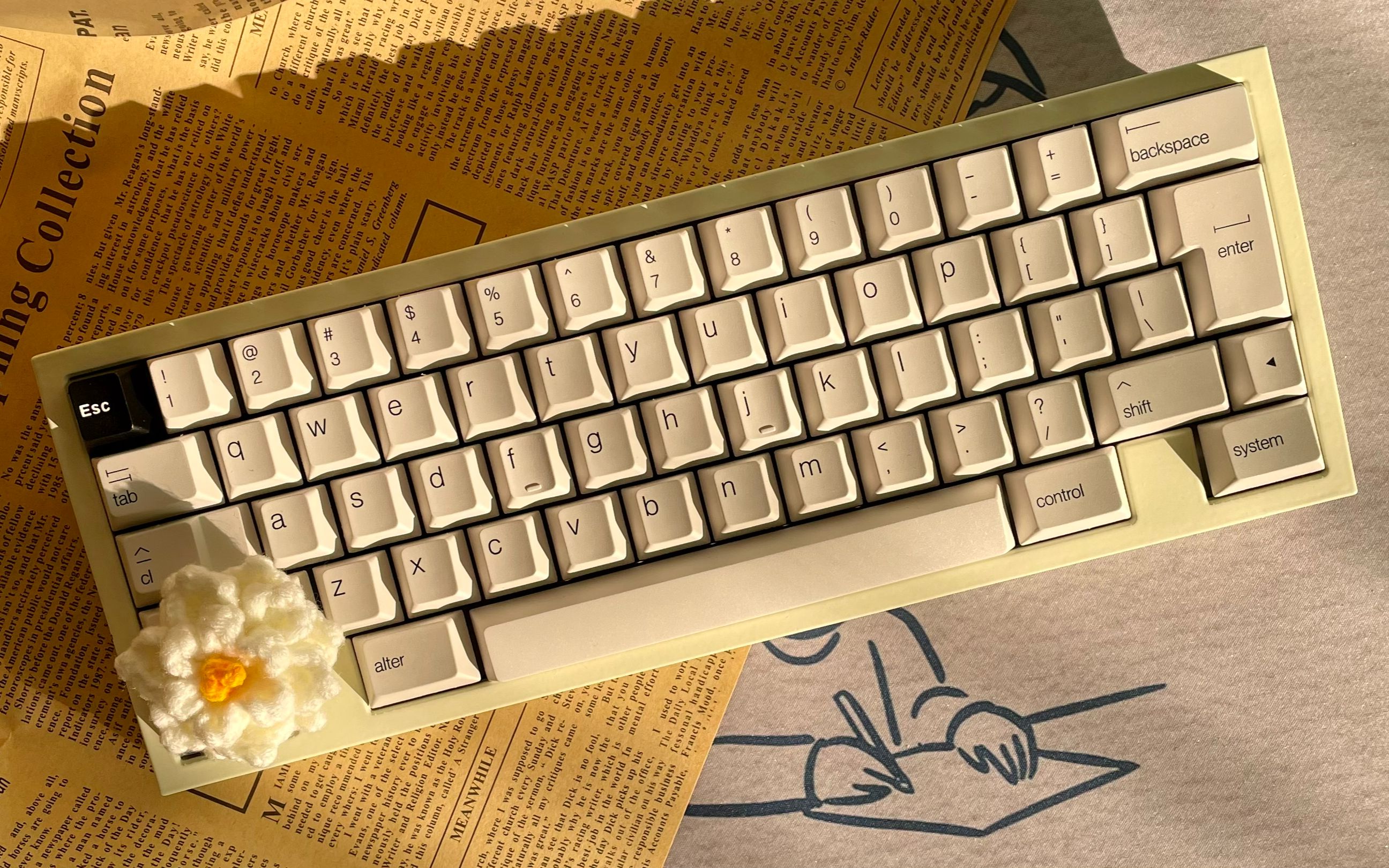 diy 客制化键盘 3d打印 oreo 60 打字音