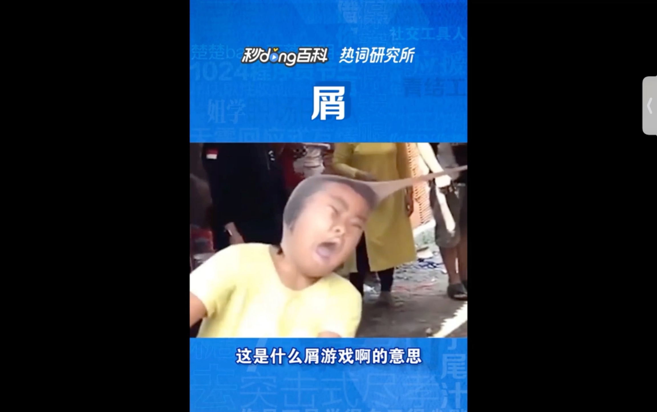 屑是什么意思啊?(哔哩哔哩bilibili