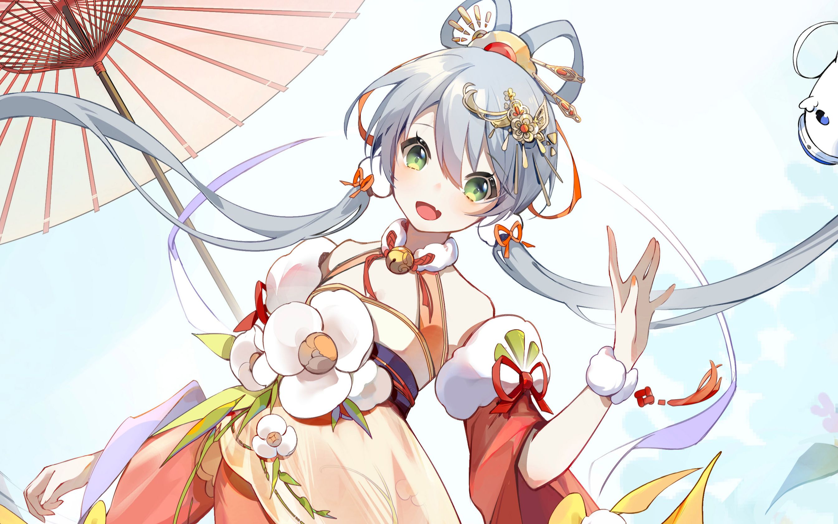 绘画过程洛天依贺岁2021