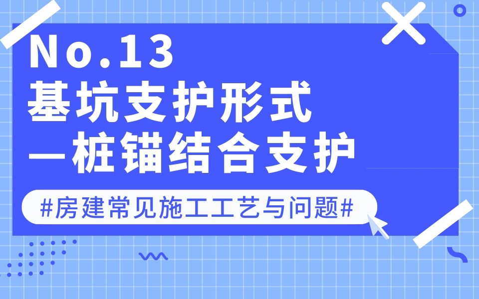 No.11基坑支护形式—排桩支护 【品茗茗课堂】精品干货分享 #房建全过程常见施工工艺与问题哔哩哔哩bilibili