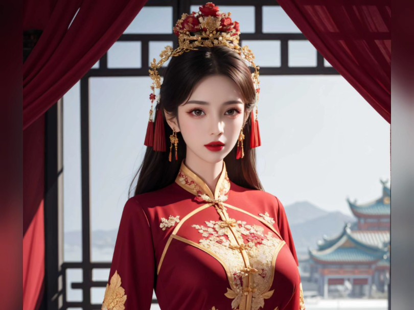 古风红嫁衣
