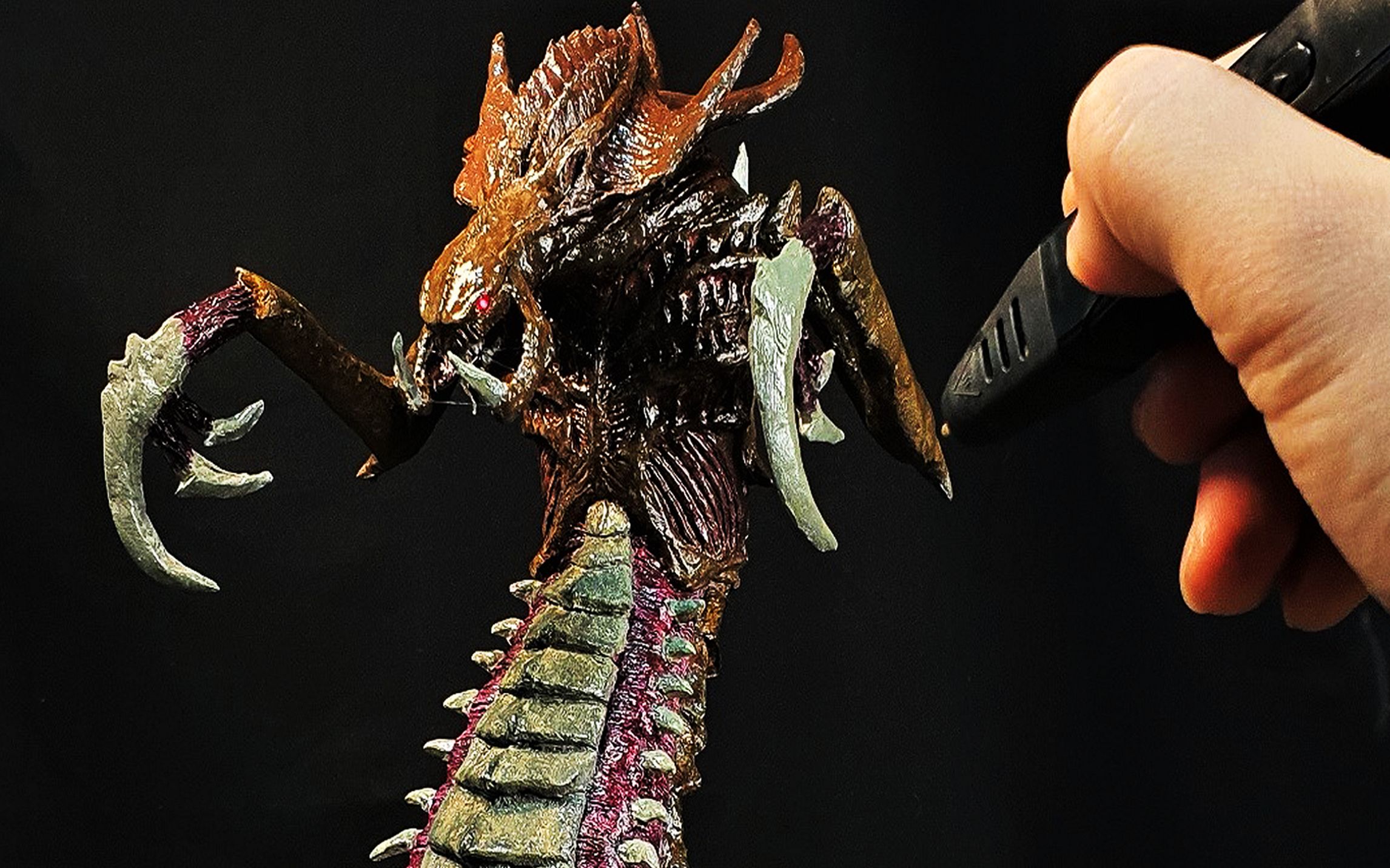 活动  【3d打印笔】自制星际争霸的刺蛇,咋样?