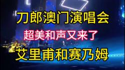 刀郎澳门演唱会,艾里甫和赛乃姆!超美和声,深情演绎动人的爱情!哔哩哔哩bilibili