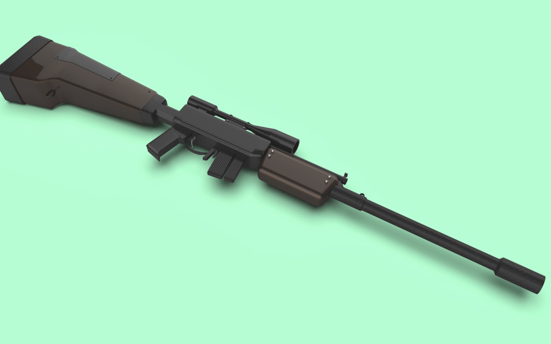 maya建模教程-零基础如何做一把武器(1)