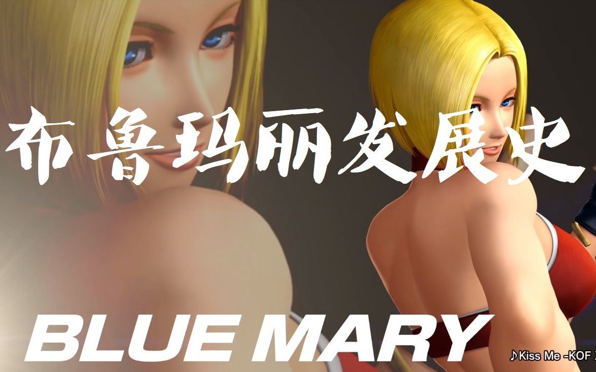 布鲁玛丽 进化史 blue mary [kof] evolution (1995