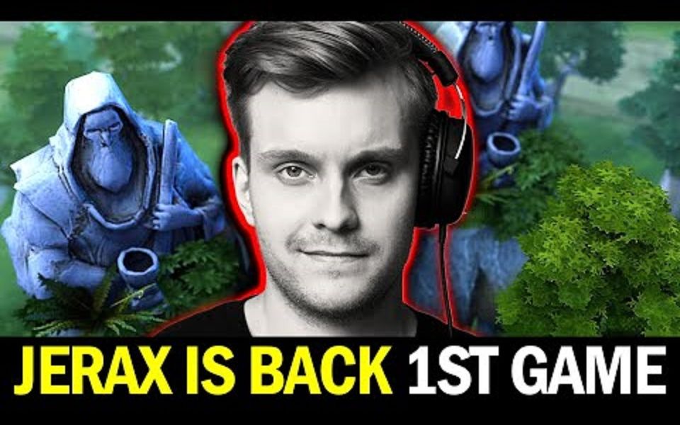 [Dota2] Jerax 重回刀塔2,那离上帝归来还远吗?久违地玩一把滚滚!!哔哩哔哩bilibili