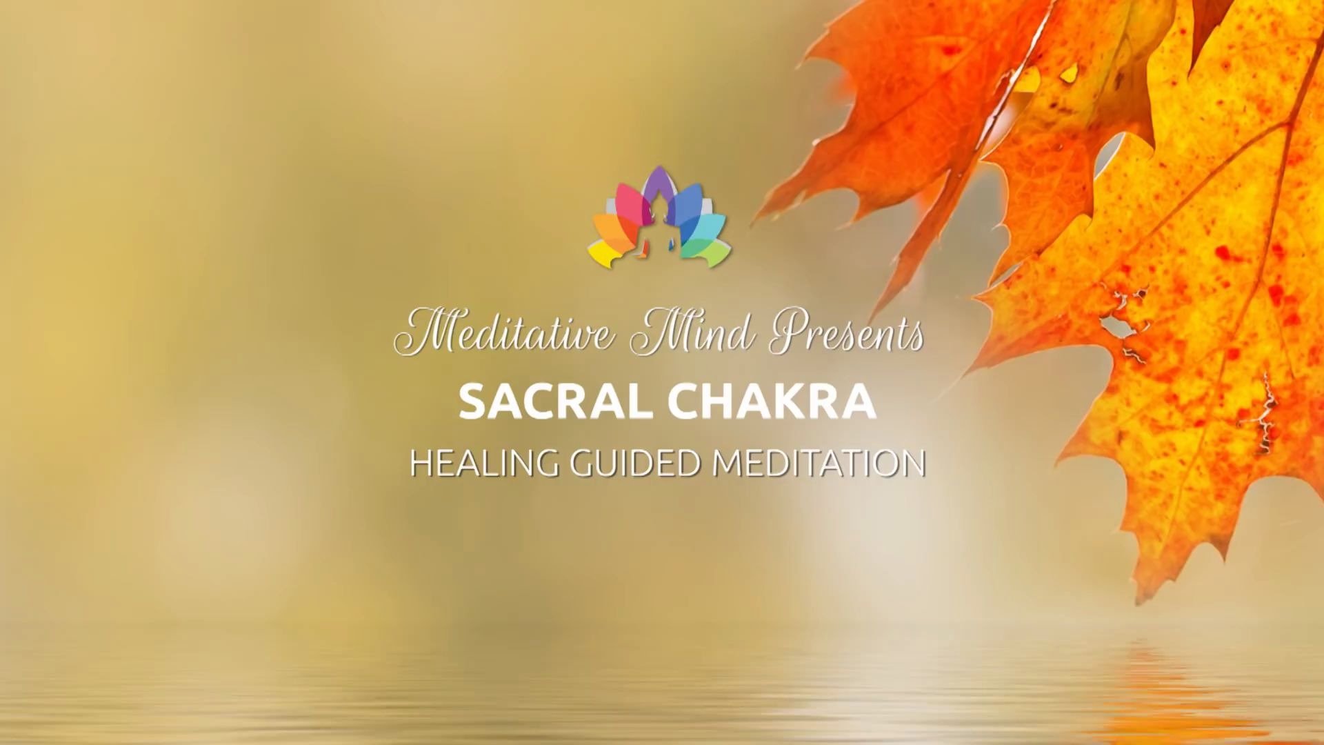 生殖轮疗愈冥想 Sacral Chakra Healing Guided Meditation  Healing Camp #2哔哩哔哩bilibili