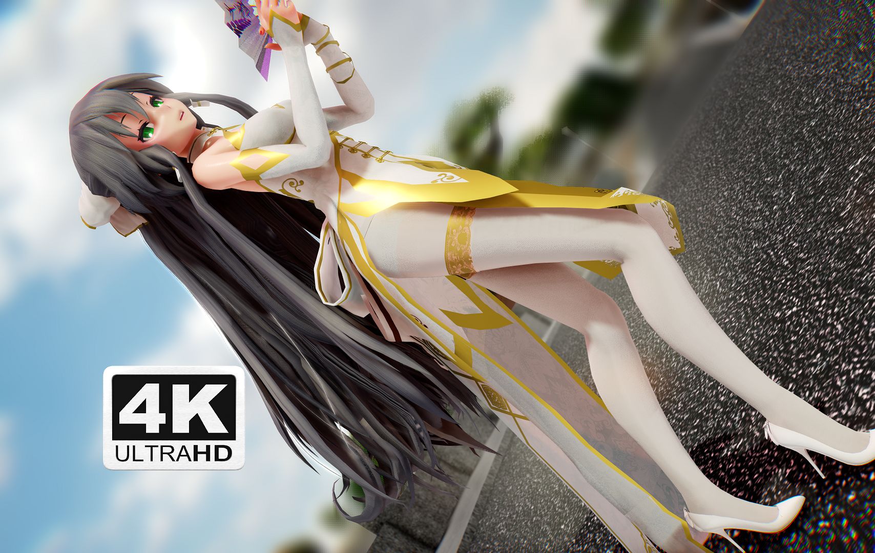 【洛天依/mmd】我在桥上等你『千盏(凤凰金丝雀)『2023重制版』