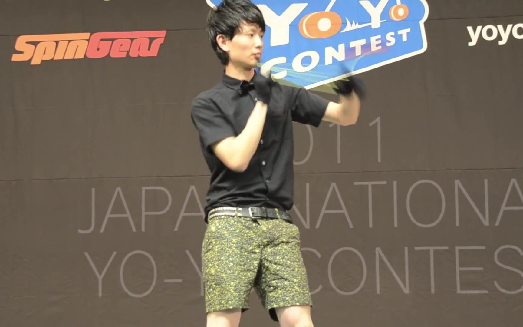 [图]一战成王 Tatsuya Fujisaka 2011 Japan National YoYo Contest 1A 1st