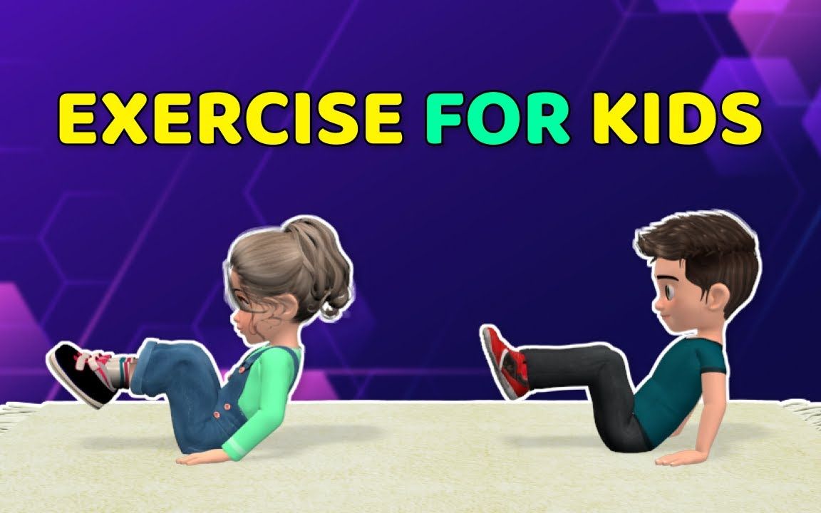 [图]儿童全身运动–30分钟健身挑战（FULL BODY FITNESS EXERCISE FOR KIDS – 30 MIN WORKOUT CHALLENGE）