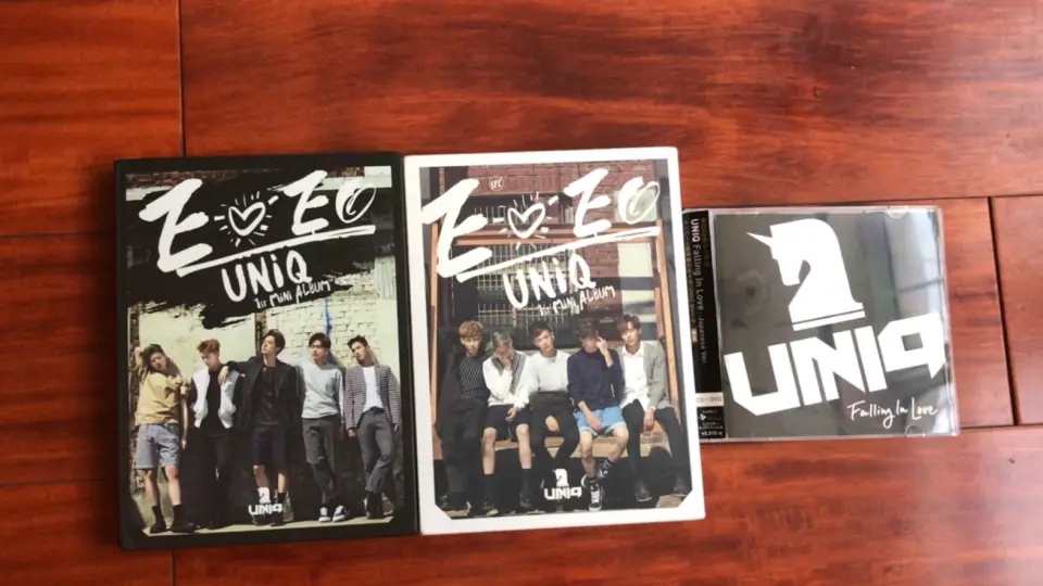 UNIQ】 EOEO韩专中专Falling In Love 出道ep日版CD DVD uniq王一博李汶