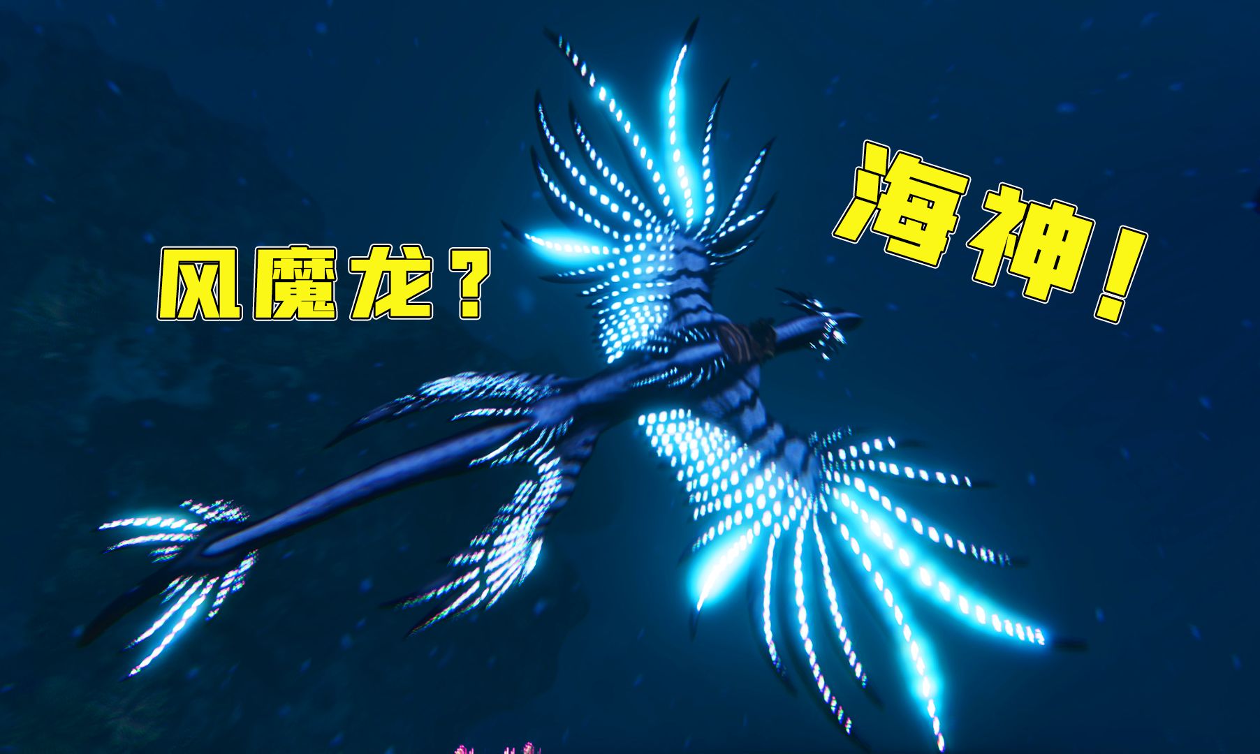 方舟飞升:海中精灵蓝龙海蛞蝓!妖艳且美丽的水母杀手!